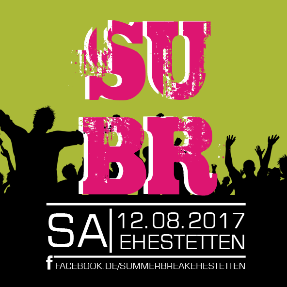 Party Flyer: SummerBreak 2017 - Ehestetten am 12.08.2017 in Hayingen